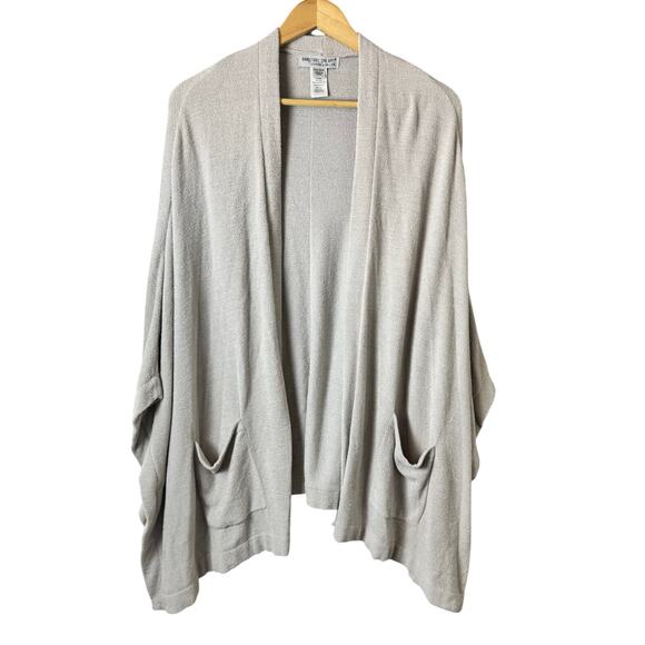 Barefoot Dreams Sweaters - Barefoot Dreams CozyChic Ultra Lite Kimono Cardigan Cream Women’s One Size Tan